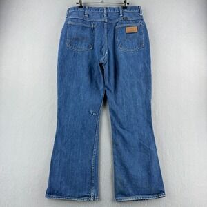 Vintage‎ Blue Bell Maverick Jeans Mens Fits 33x28 Flare Bootcut 70s Scovill USA